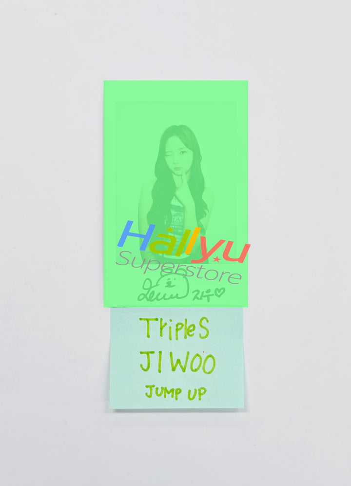 JiWoo (of TripleS) - Hand Autographed(Signed) Polaroid [26.04.01]
