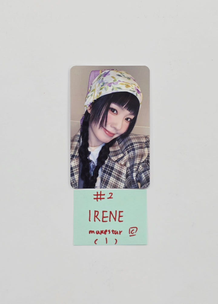 IRENE (of Red Velvet) "Biggest Fan" - MakeStar Pre-Order Benefit Photocard (Compact Ver.) [26.04.01]