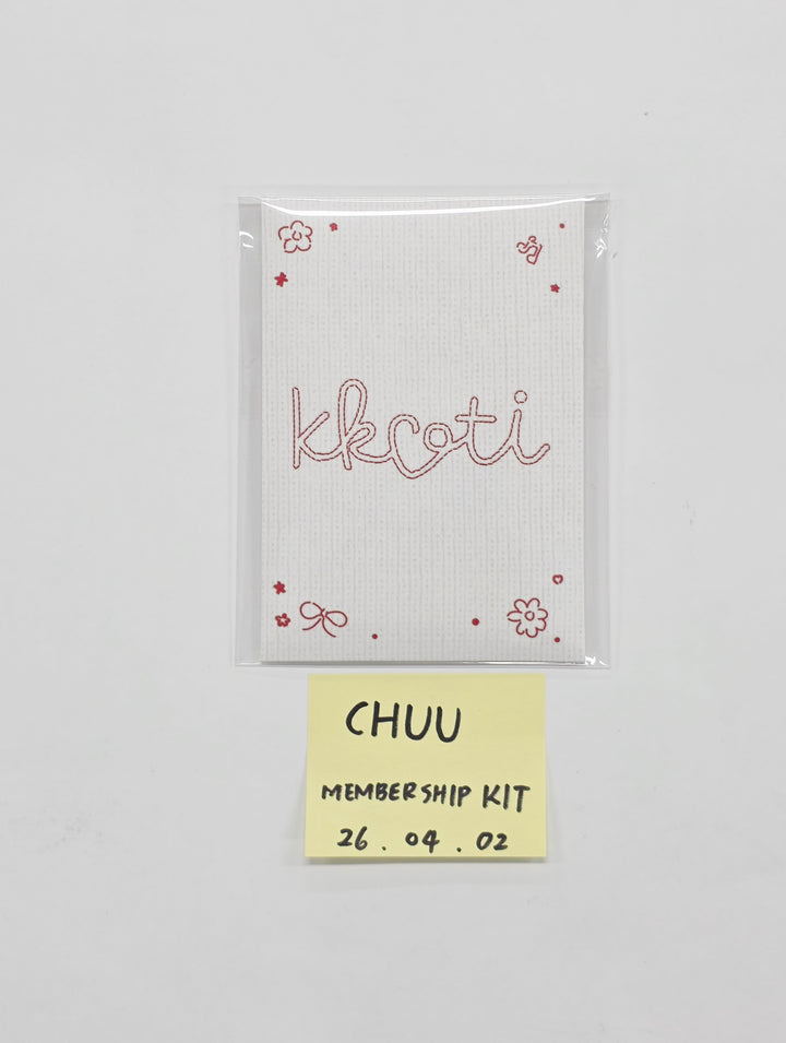 CHUU "KKOTI" - Official MEMBERSHIP KIT V3 [26.04.02]