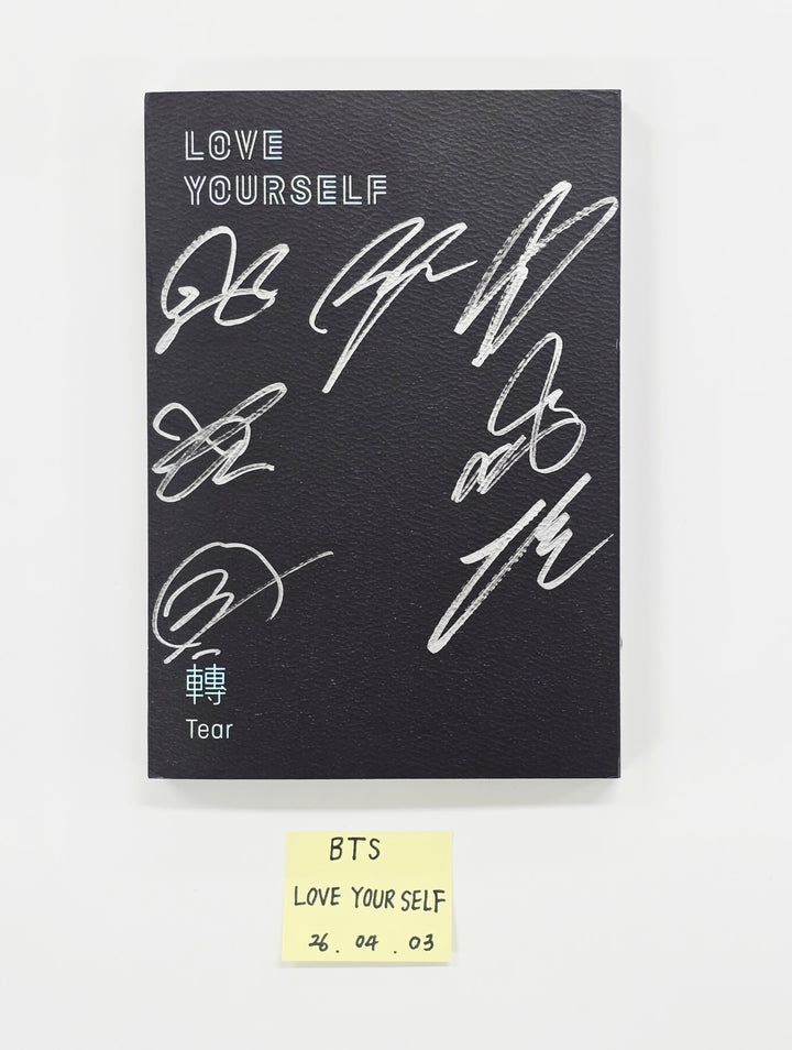 BTS "LOVE YOUR SELF" - Hand Autographed(Signed) Promo Album [26.04.03]