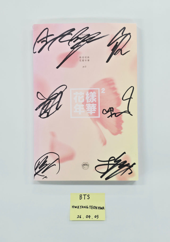 BTS "Hwayangyeonhwa" - Hand Autographed(Signed) Promo Album [26.04.03]