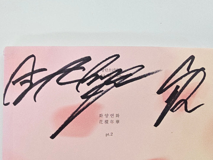 BTS "Hwayangyeonhwa" - Hand Autographed(Signed) Promo Album [26.04.03]