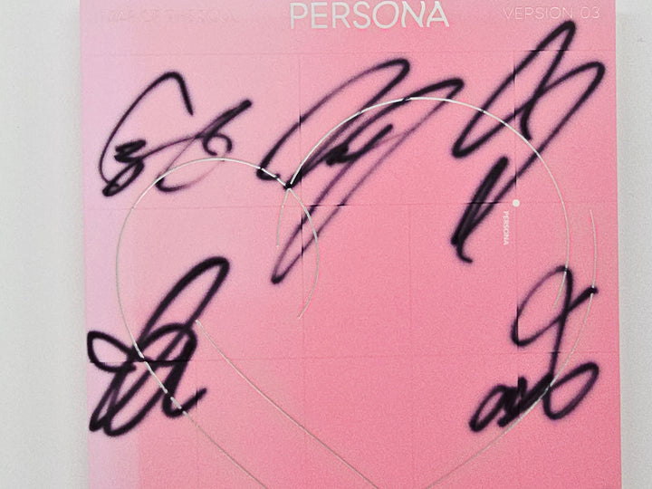 BTS "PERSONA" - Hand Autographed(Signed) Promo Album [26.04.03]