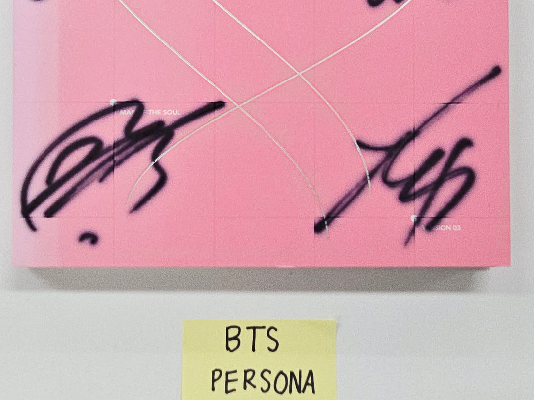 BTS "PERSONA" - Hand Autographed(Signed) Promo Album [26.04.03]