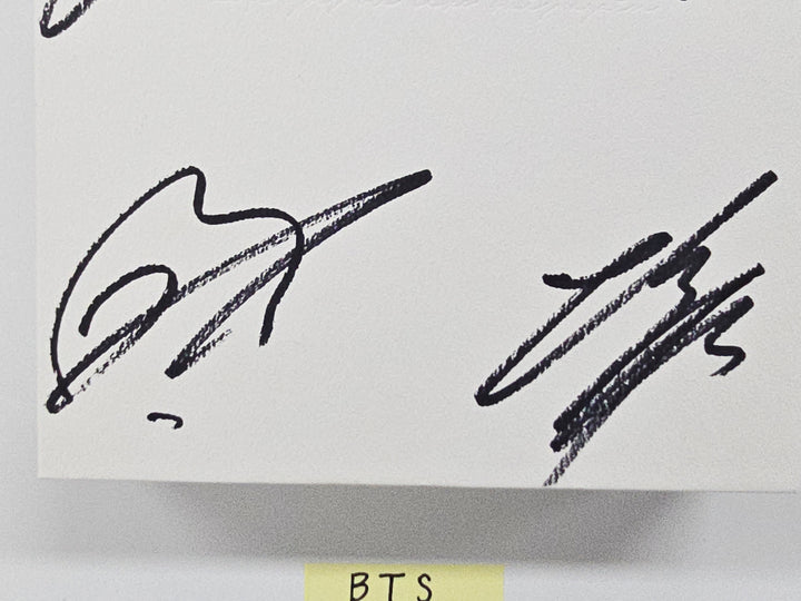 BTS "BE" - Hand Autographed(Signed) Promo Album [26.04.03]