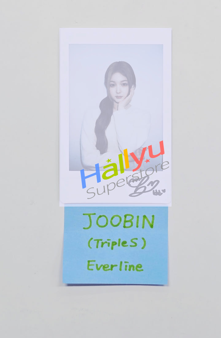 JOOBIN (of TripleS) - Hand Autographed(Signed) Polaroid [26.04.03]