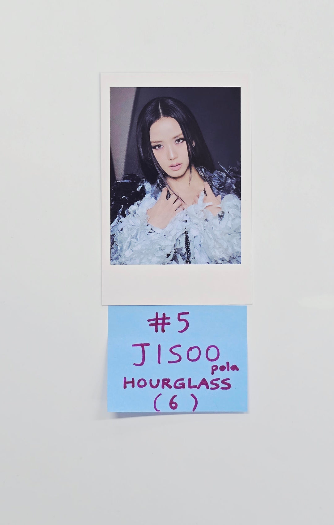 BLACK PINK "DEADLINE" - Ktown4U Hourglass Event Photocard, Polaroid type Photocard, Keyring [26.04.03]