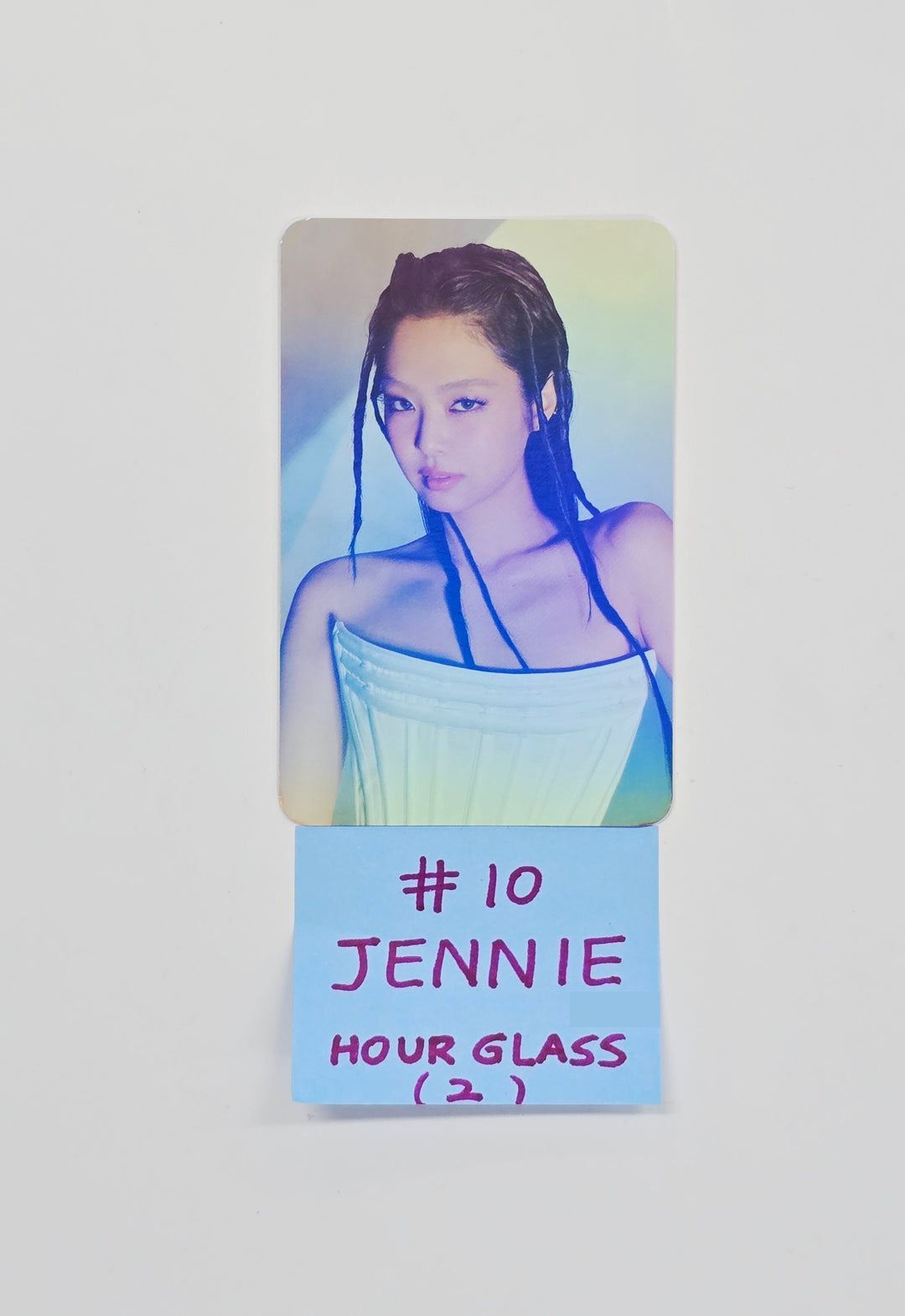 BLACK PINK "DEADLINE" - Ktown4U Hourglass Event Photocard, Polaroid type Photocard, Keyring [26.04.03]