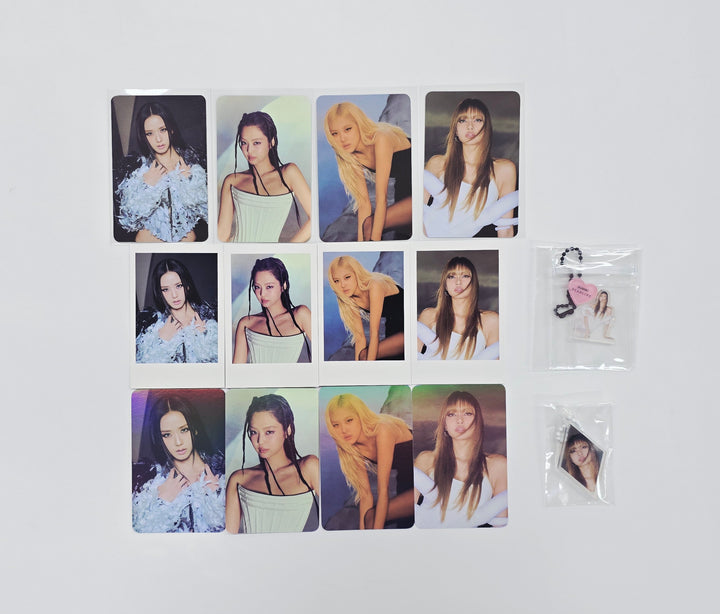 BLACK PINK "DEADLINE" - Ktown4U Hourglass Event Photocard, Polaroid type Photocard, Keyring [26.04.03]