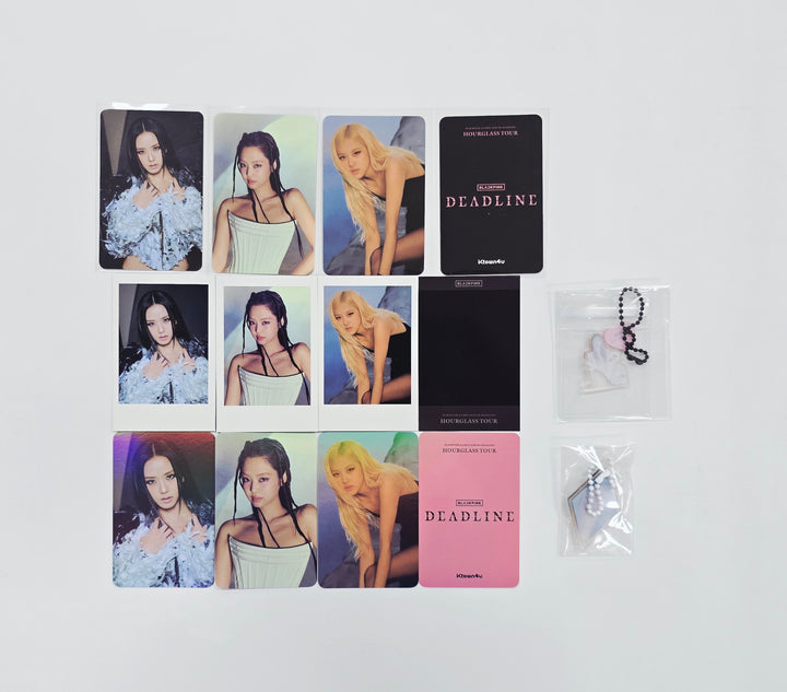 BLACK PINK "DEADLINE" - Ktown4U Hourglass Event Photocard, Polaroid type Photocard, Keyring [26.04.03]