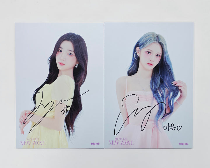 TripleS - Hand Autographed(Signed) Framed Picture (72 winner per show) [26.04.06]