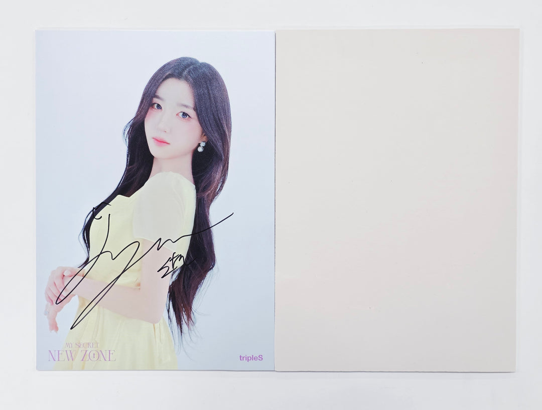 TripleS - Hand Autographed(Signed) Framed Picture (72 winner per show) [26.04.06]