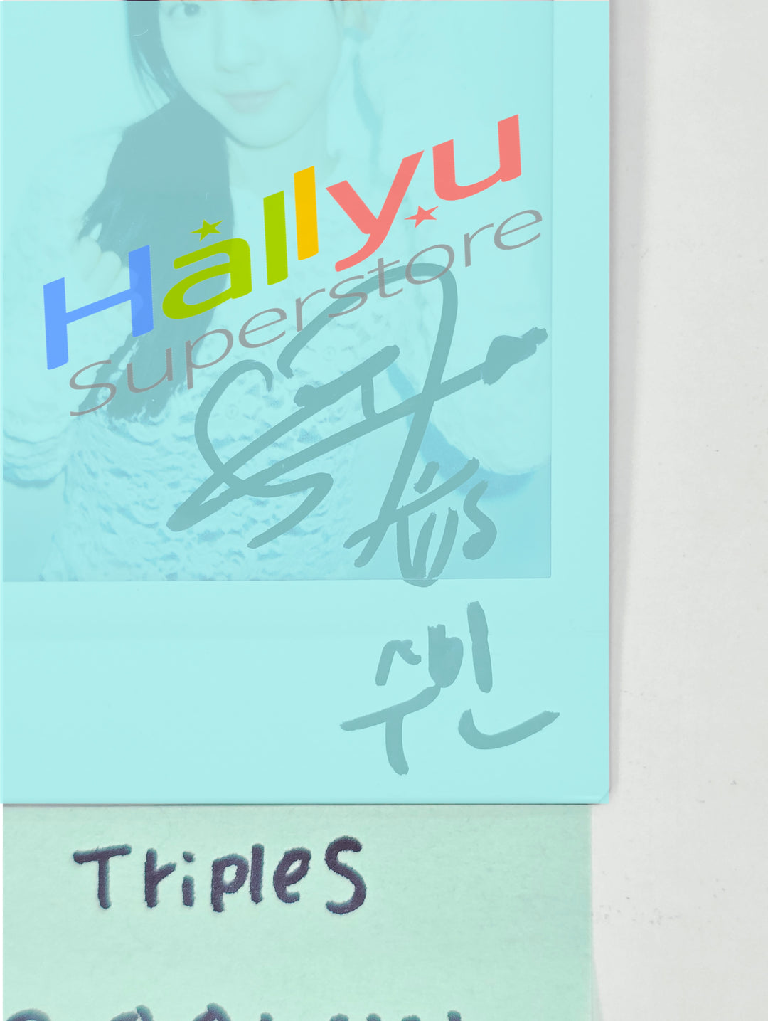 SooMin (of TripleS) - Hand Autographed(Signed) Polaroid [26.04.06]