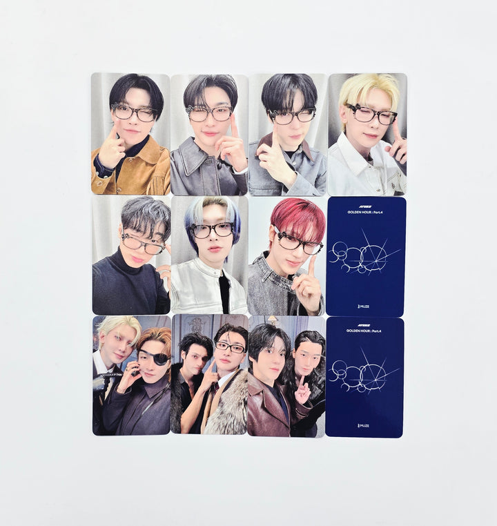 ATEEZ "GOLDEN HOUR : Part.4" - JJ Muze Lucky Draw Event Photocard [26.04.06]