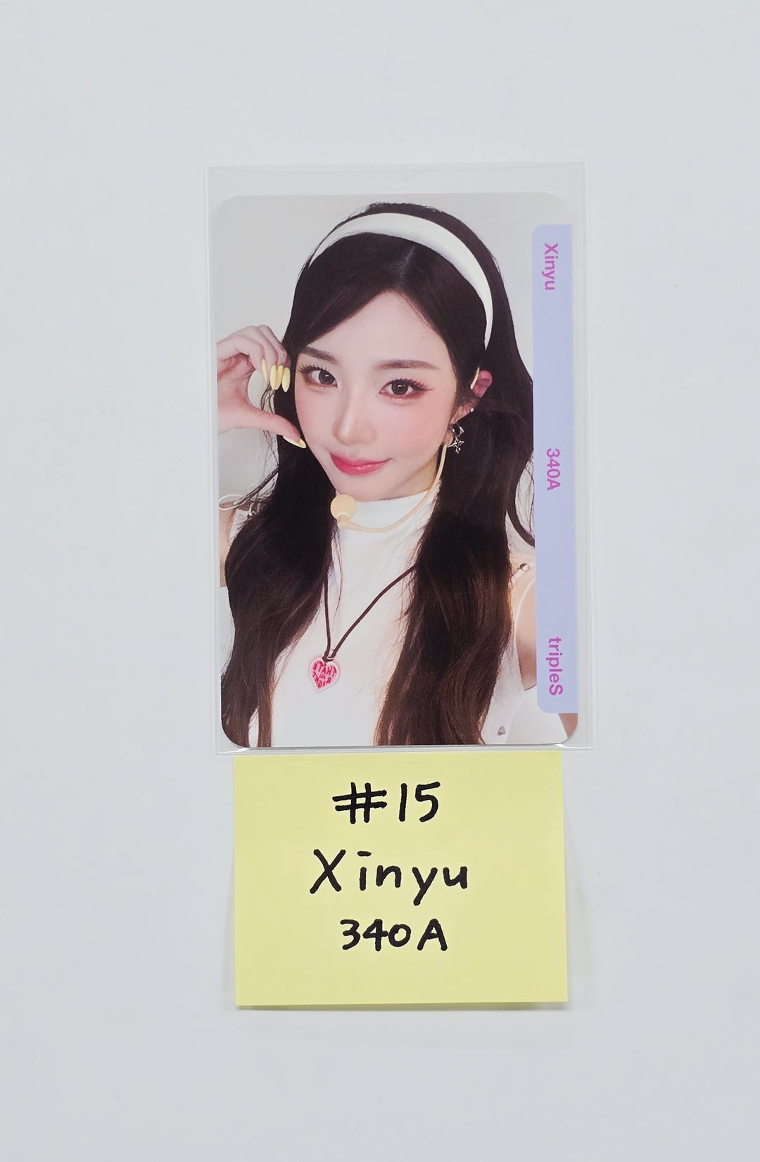 TripleS - 2026 TripleS OT 24 Concerts in Asia "My Secret New Zone" Only Binary02 Double Class Objek Photocard (340A) [26.04.06]