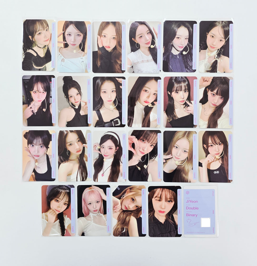 TripleS - 2026 TripleS OT 24 Concerts in Asia "My Secret New Zone" Only Binary02 Double Class Objek Photocard (340A) [26.04.06]