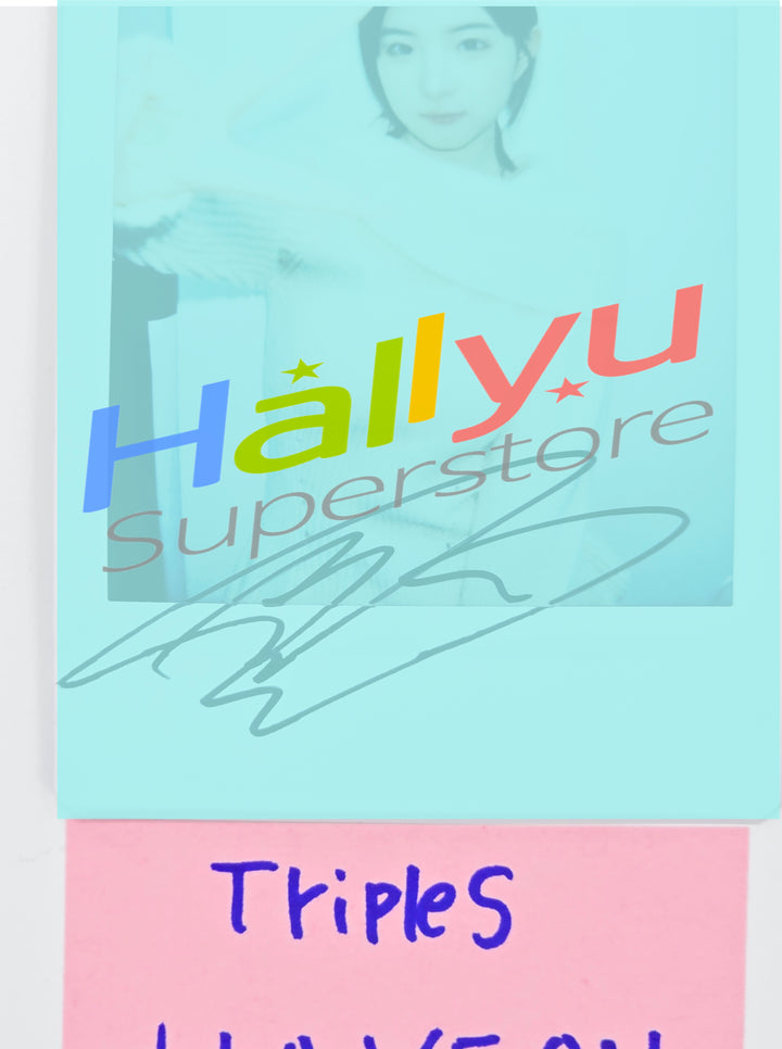 HAYEON (of Triples) - Hand Autographed(Signed) Polaroid [26.04.07]