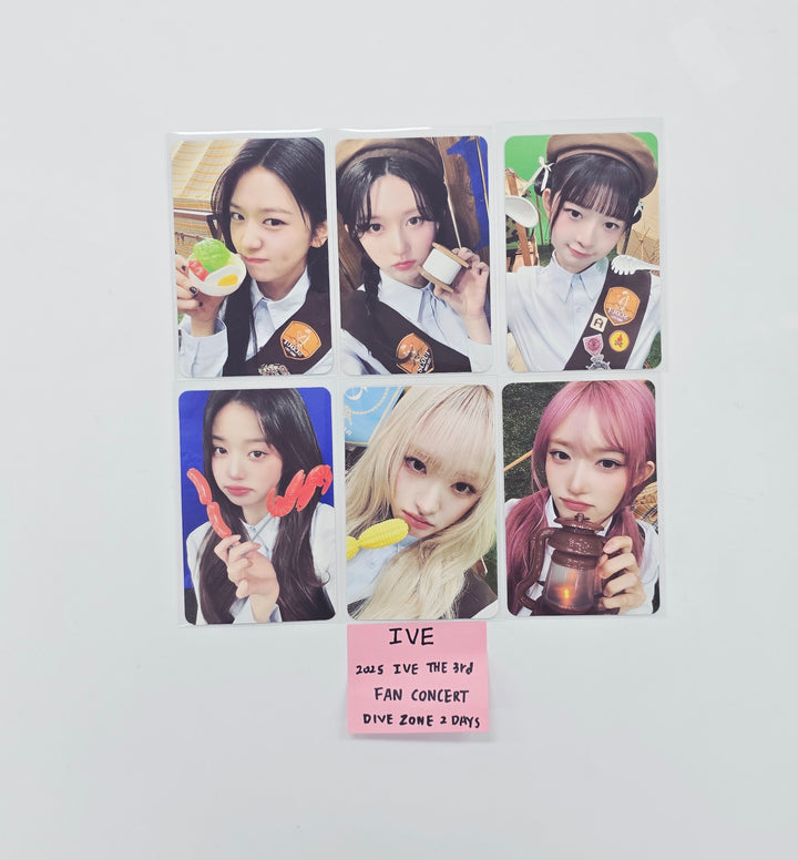 IVE - 2025 IVE The 3rd Fan Concert DIVE ZONE 2 Days Photocards Set (6ea) [26.04.07]