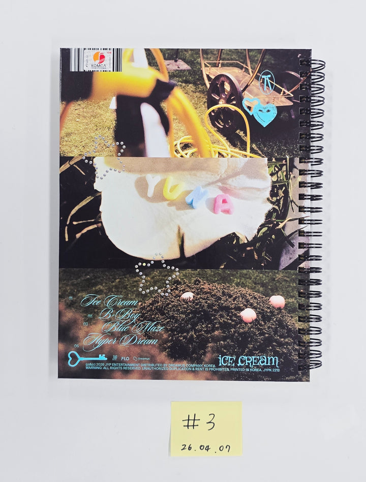 YUNA "Ice Cream" - Hand Autographed(Signed) Promo Album [26.04.07]