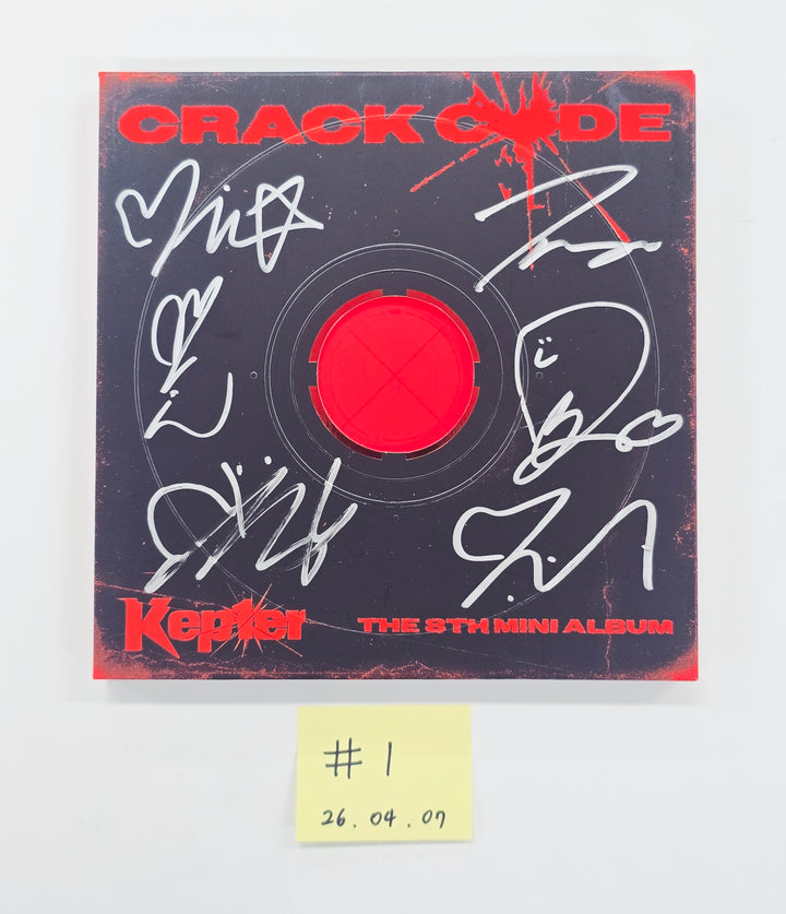 Kep1er "CRACK CODE" - Hand Autographed(Signed) Promo Album [26.04.07]