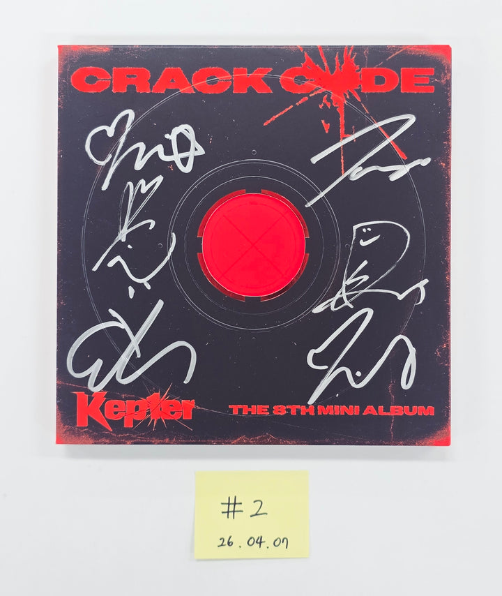 Kep1er "CRACK CODE" - Hand Autographed(Signed) Promo Album [26.04.07]