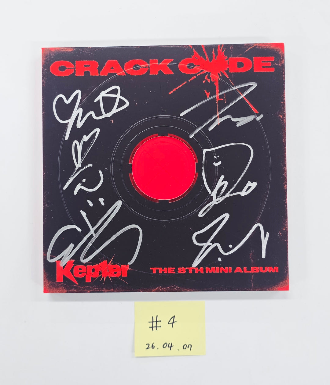 Kep1er "CRACK CODE" - Hand Autographed(Signed) Promo Album [26.04.07]
