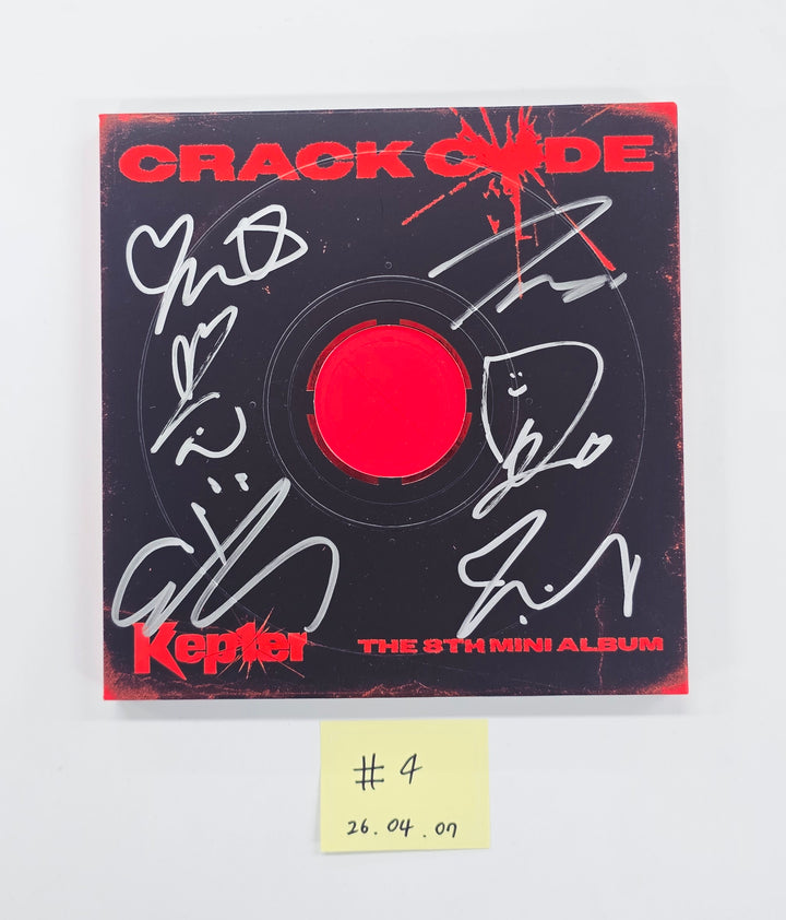 Kep1er "CRACK CODE" - Hand Autographed(Signed) Promo Album [26.04.07]