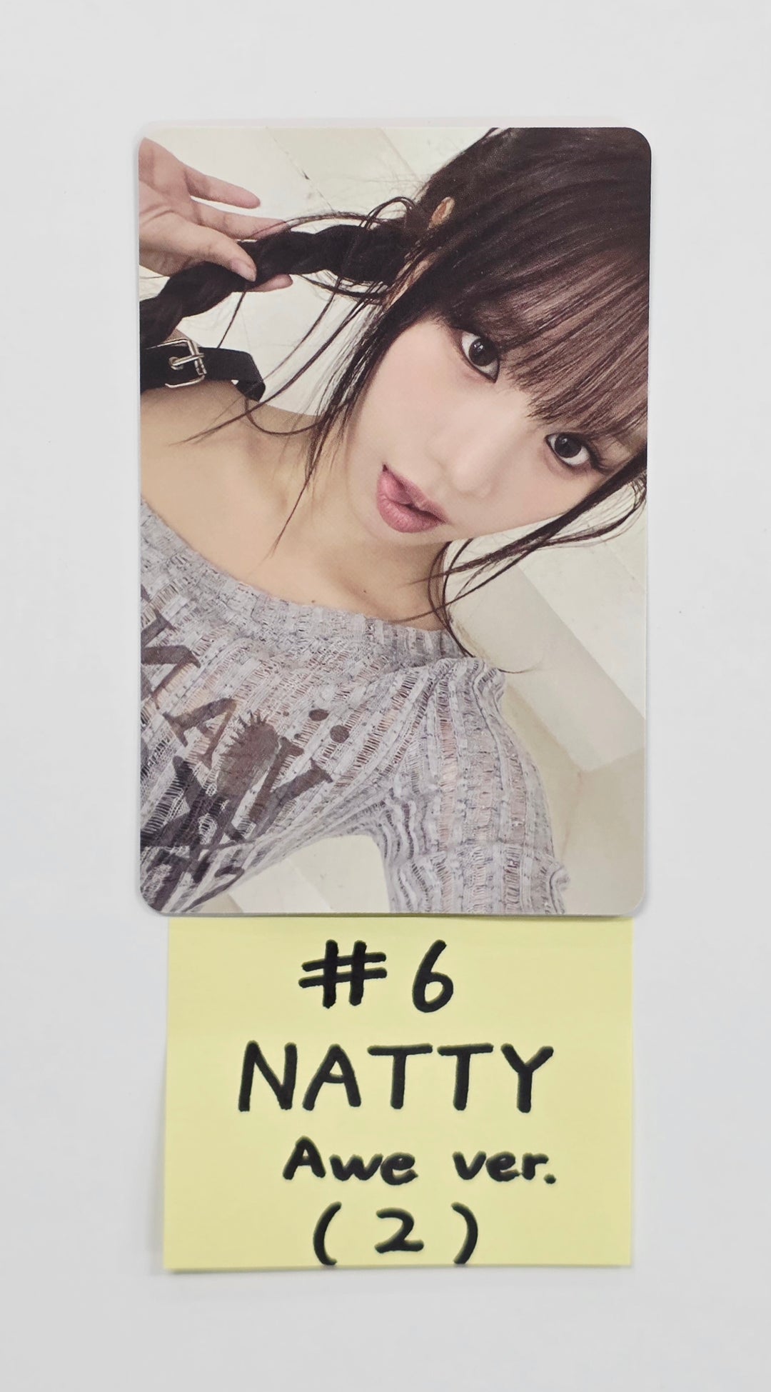 KISS OF LIFE "Who is she" - Official Photocard (Awe ver.) [26.04.07]