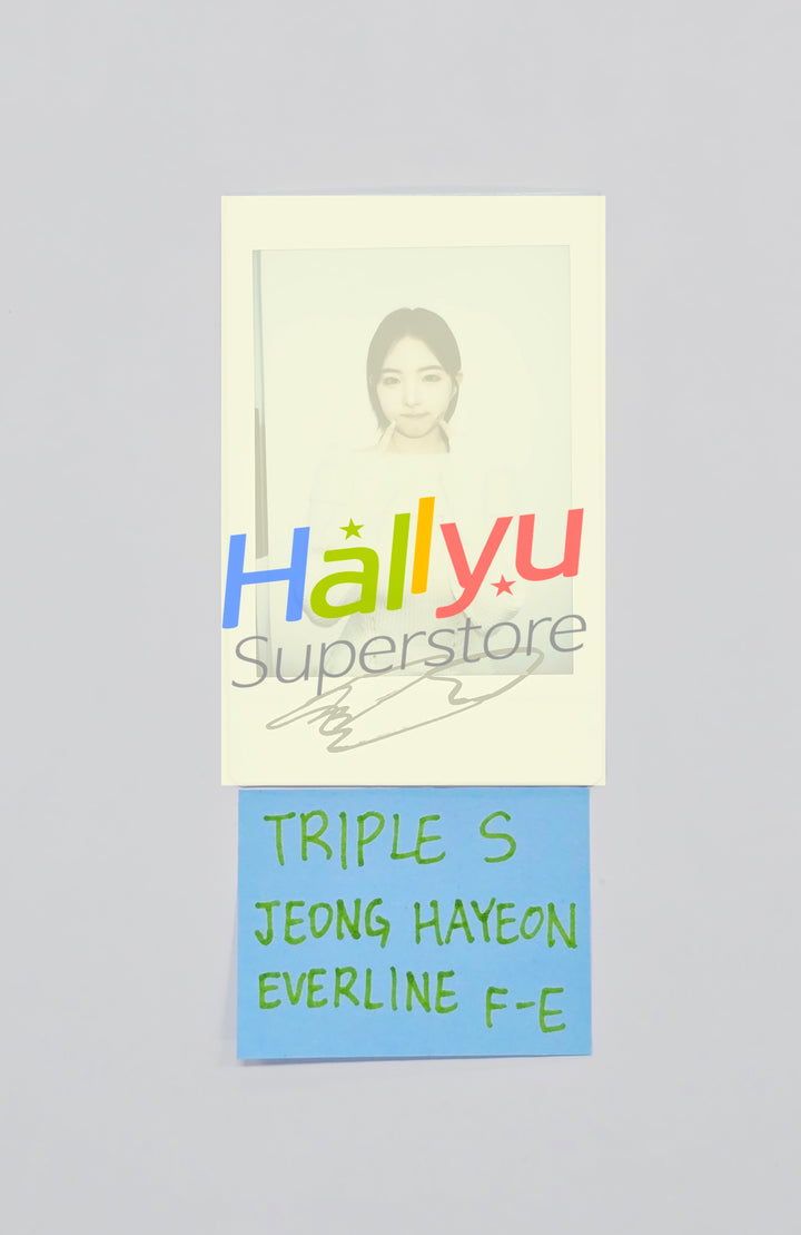 HAYEON (of Triples) - Hand Autographed(Signed) Polaroid [26.04.08]