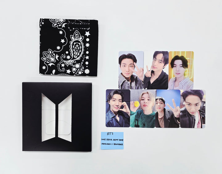 BTS - "FESTA" ARMY Zone Event Photocard + Bandana [26.04.08]