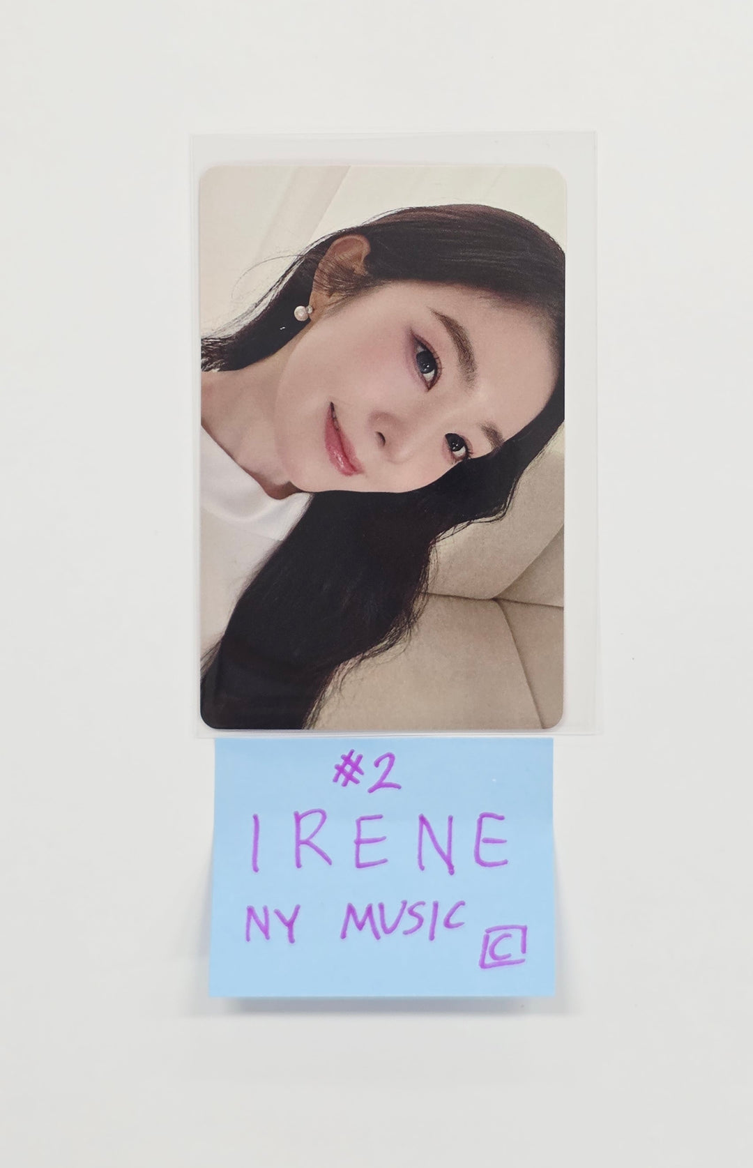 IRENE (of Red Velvet) "Biggest Fan" - NY Music Pre-Order Benefit Photocard (Compact Ver.) [26.04.08]