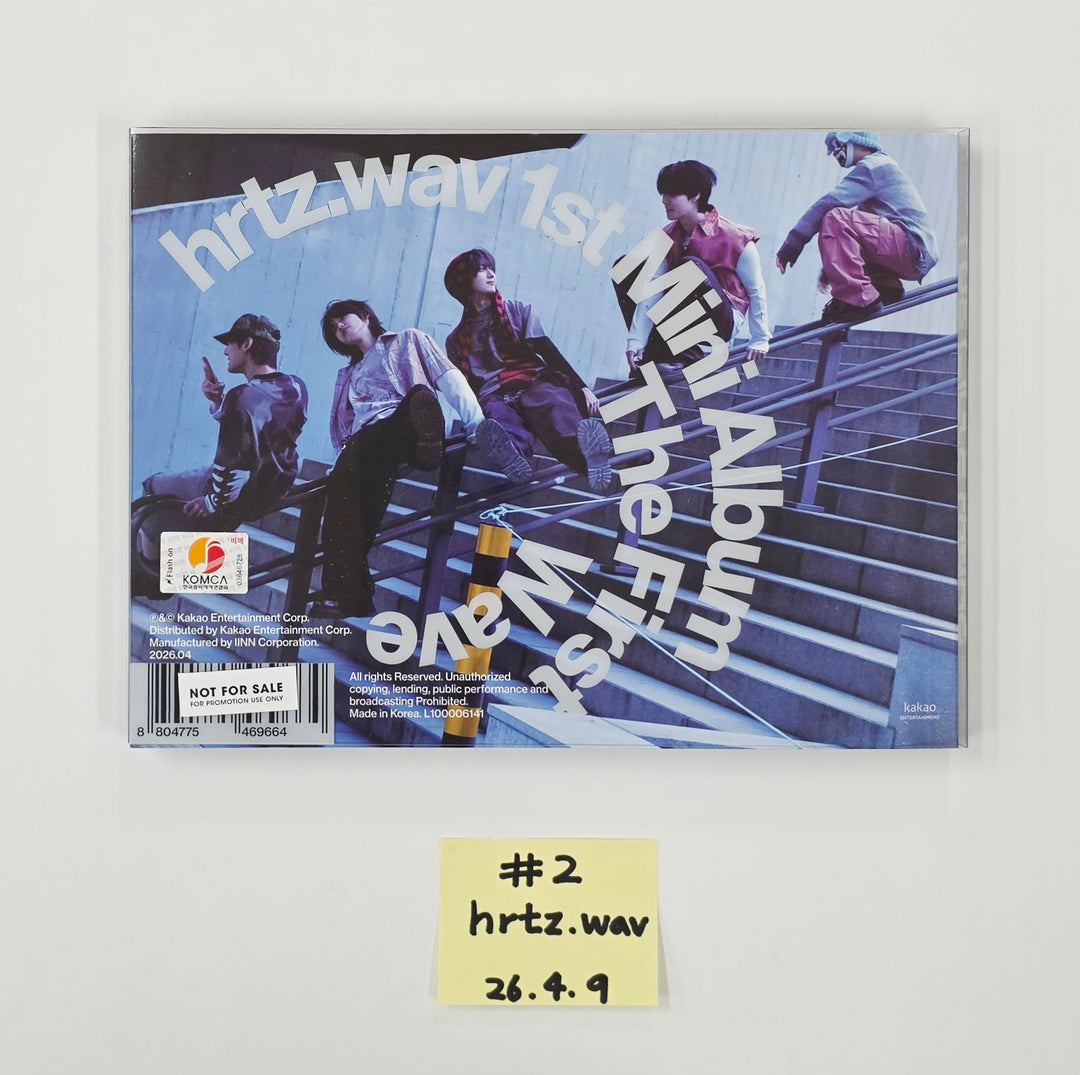 hrtz.wav "The First Wave" - Hand Autographed(Signed) Promo Album [26.04.09]