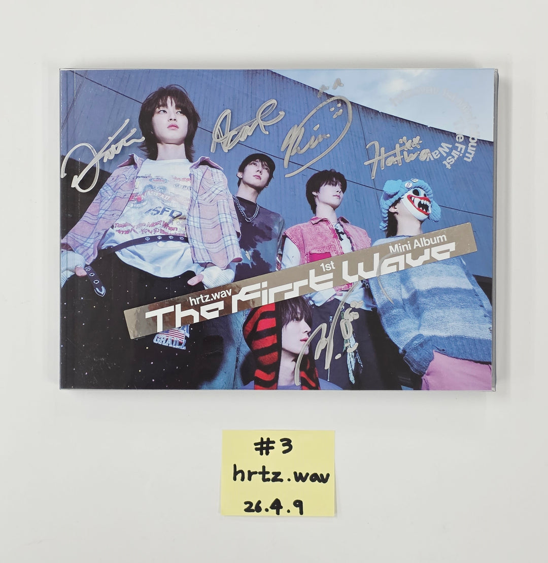 hrtz.wav "The First Wave" - Hand Autographed(Signed) Promo Album [26.04.09]