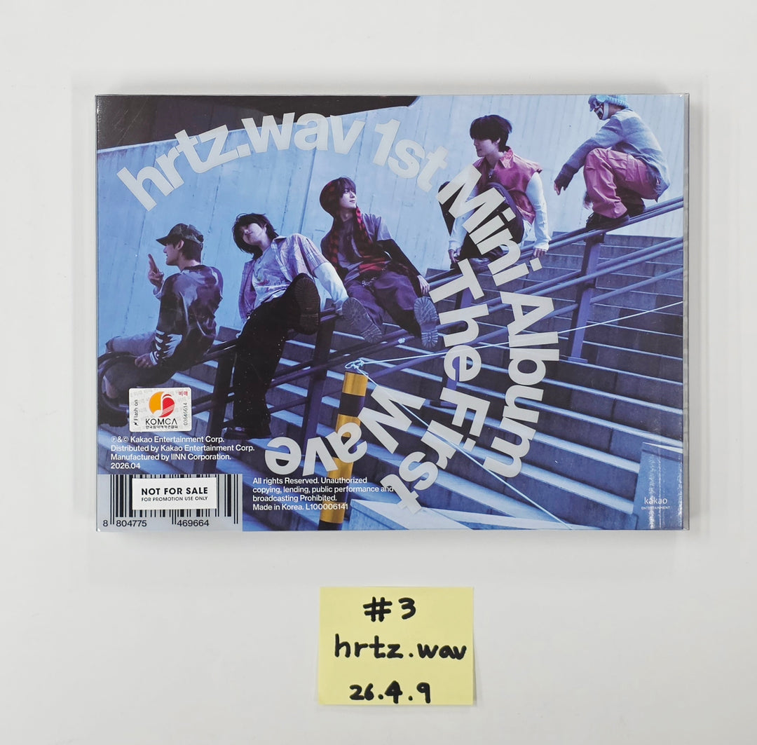 hrtz.wav "The First Wave" - Hand Autographed(Signed) Promo Album [26.04.09]