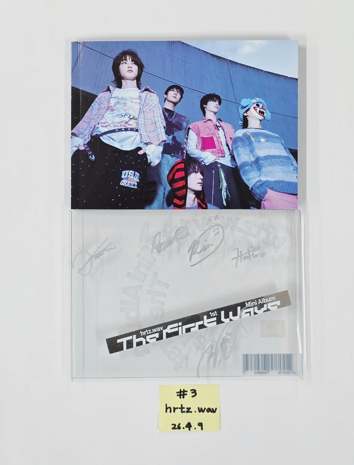 hrtz.wav "The First Wave" - Hand Autographed(Signed) Promo Album [26.04.09]