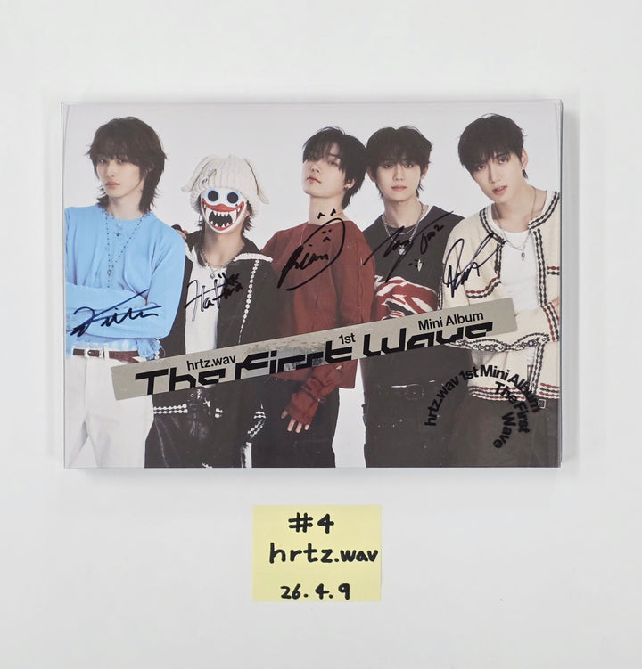 hrtz.wav "The First Wave" - Hand Autographed(Signed) Promo Album [26.04.09]