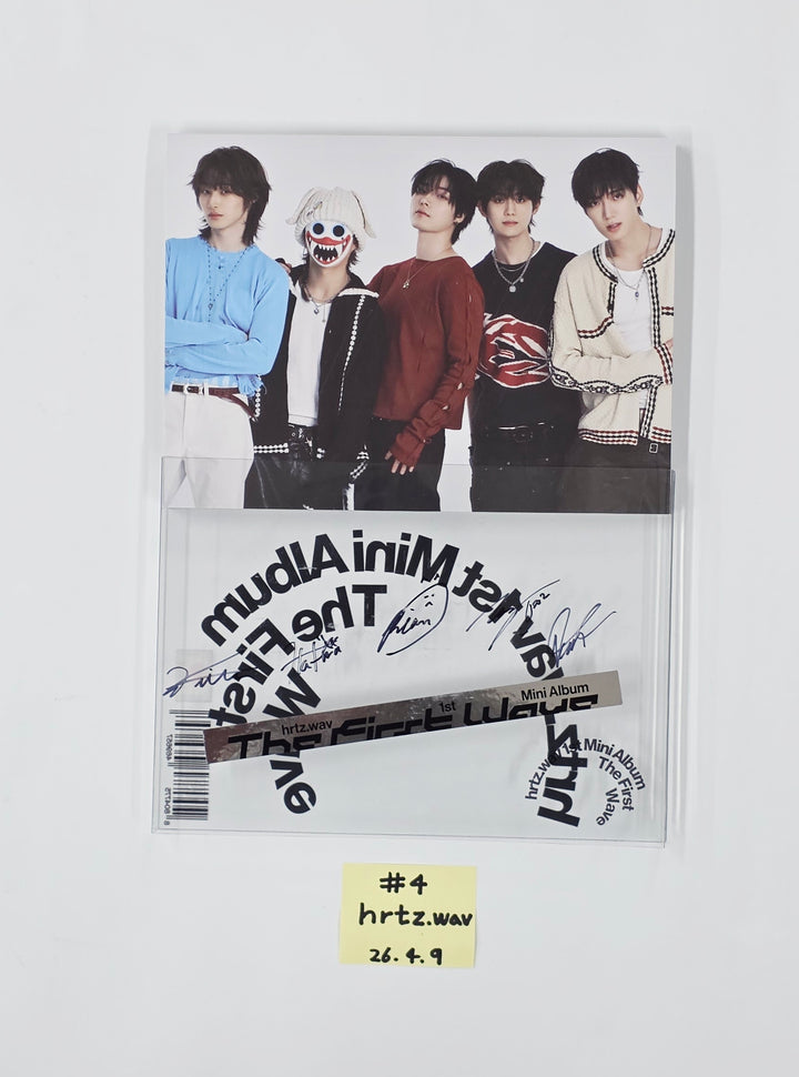 hrtz.wav "The First Wave" - Hand Autographed(Signed) Promo Album [26.04.09]