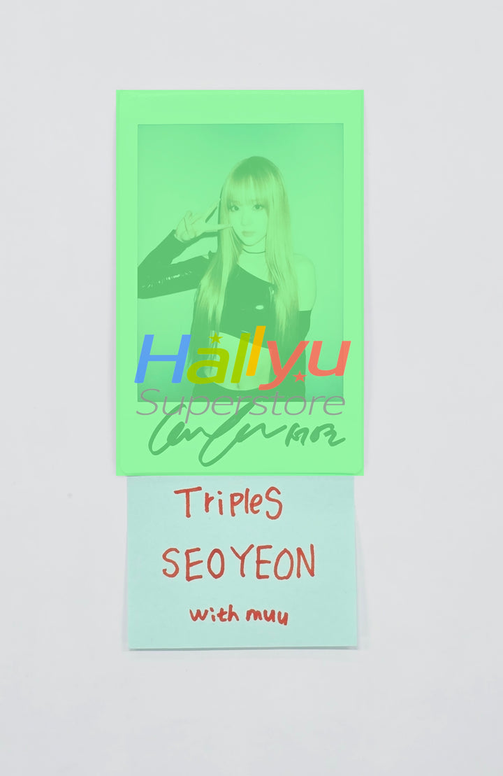 SEOYEON (of TripleS) - Hand Autographed(Signed) Polaroid [26.04.09]