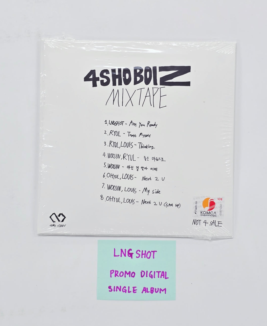 LNGSHOT "4SHOBOIZ MIXTAPE" - Promo Digital Single Album [26.04.09]