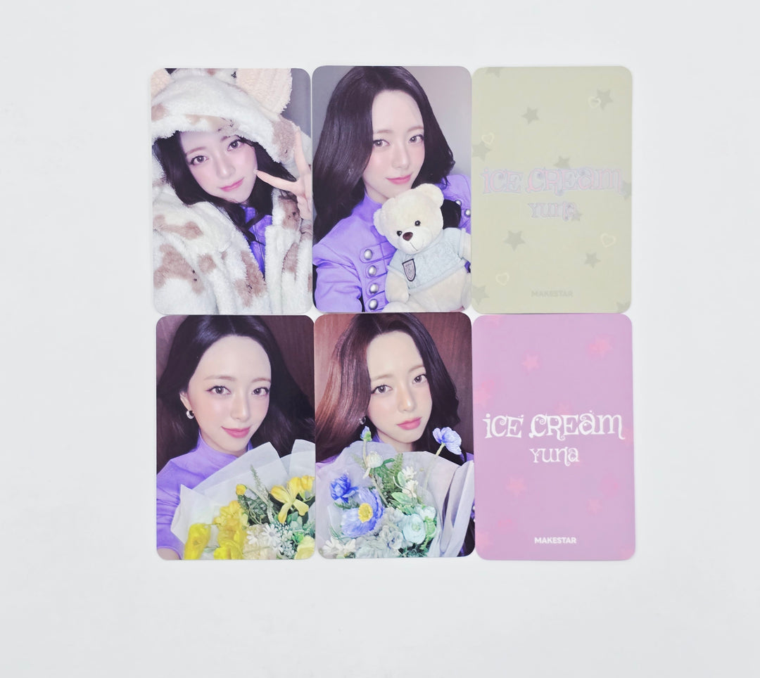 YUNA (of ITZY) "Ice Cream" - Makestar Fansign Event Photocard [26.04.09]