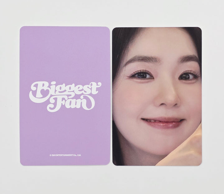IRENE (of Red Velvet) "Biggest Fan" - Music Atr Pre-Order Benefit Photocard (Compact Ver.) [26.04.10]