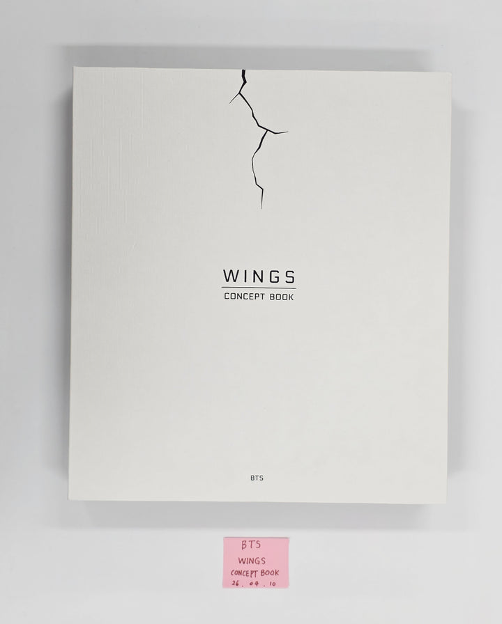 BTS - The WINGS Concept Book + Lenticular Photocard [26.04.10]