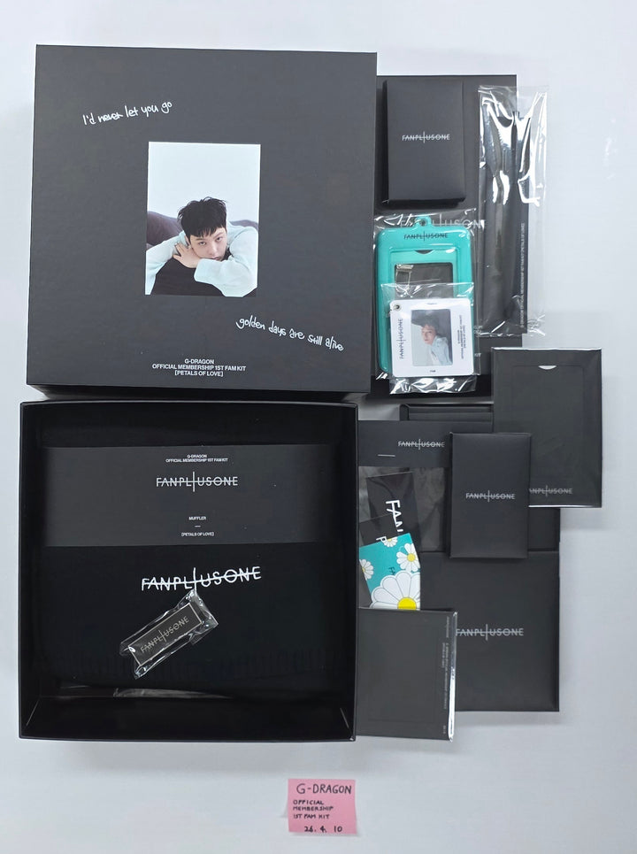 G-DRAGON "PETALS of LOVE" - Official MEMBERSHIP KIT (LOVE Ver.) [26.04.10]