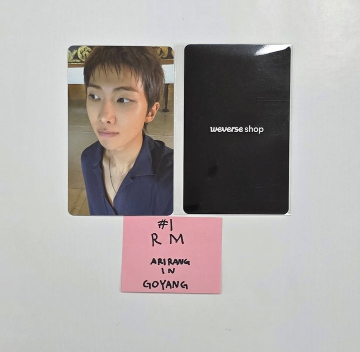 BTS - BTS World Tour "Arirang" in Goyang Weverse Album Event Photocard (Set ver.) [26.04.11]