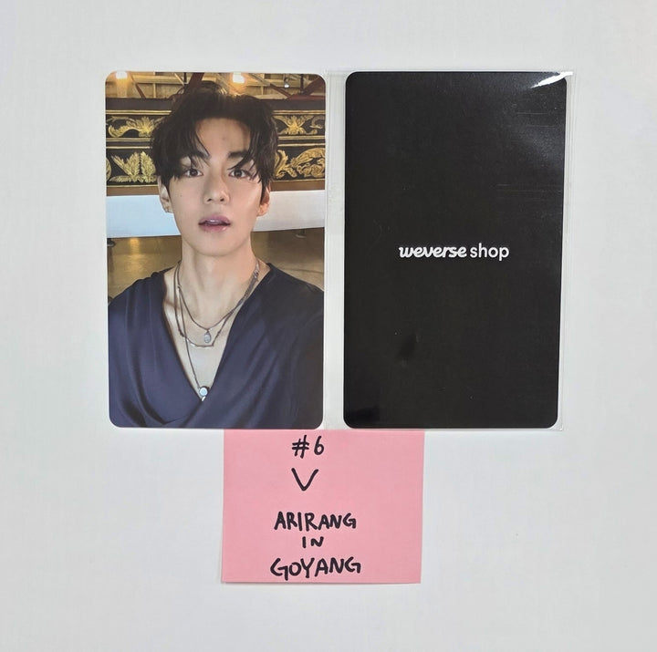 BTS - BTS World Tour "Arirang" in Goyang Weverse Album Event Photocard (Set ver.) [26.04.11]