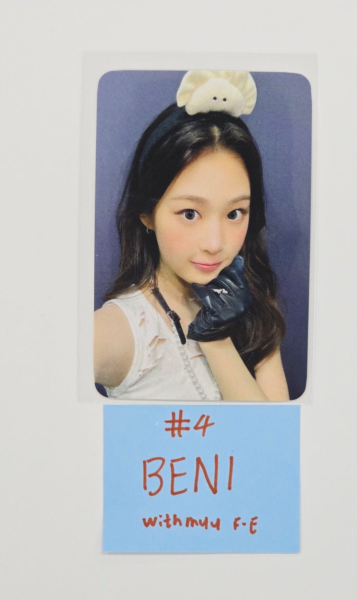 Baby DONT Cry "AFTER CRY" - Withmuu Fansign Event Photocard [26.04.13]