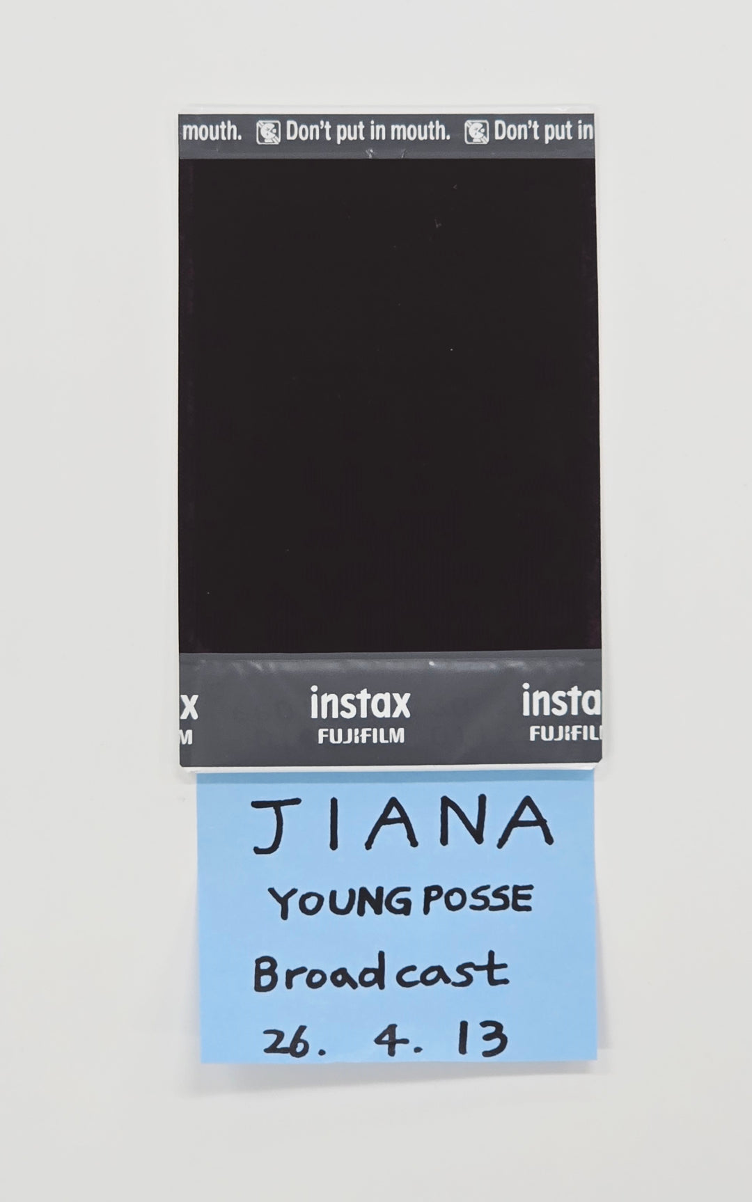 JIANA (of YOUNG POSSE) - Broadcast Polaroid [26.04.13]
