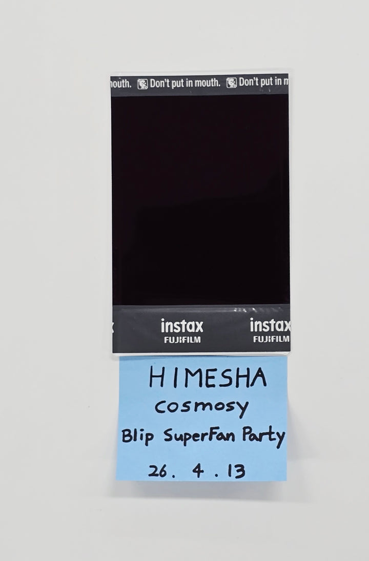 HIMESHA (of KOSMOSY) - Hand Autographed(Signed) Polaroid [26.04.13]