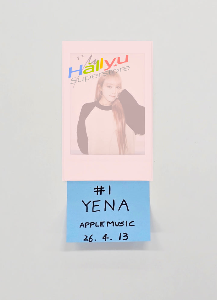YENA - Hand Autographed(Signed) Polaroid [26.04.13]