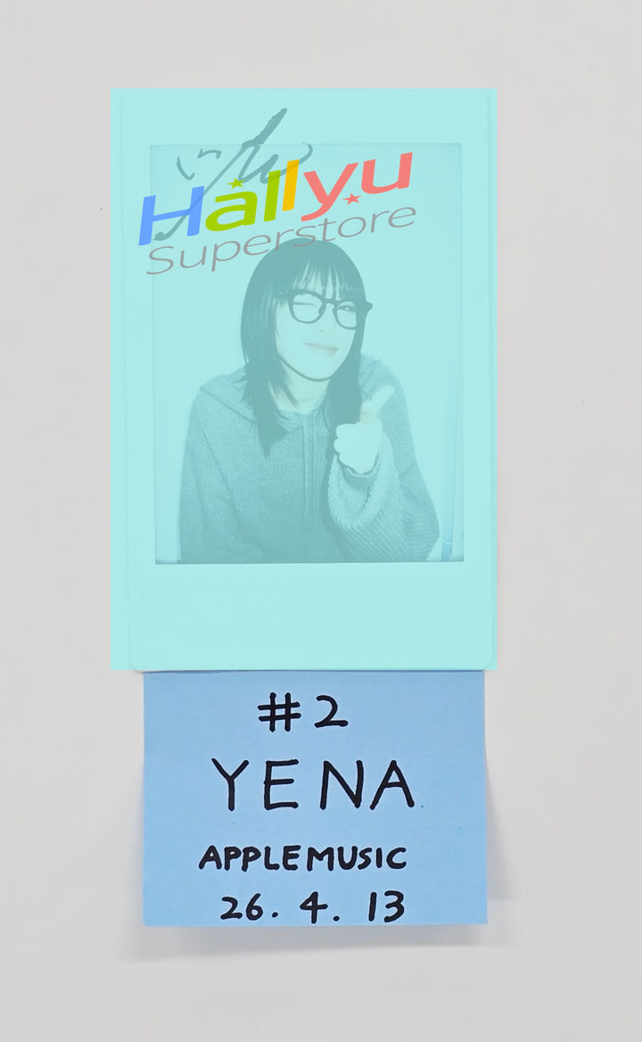 YENA - Hand Autographed(Signed) Polaroid [26.04.13]